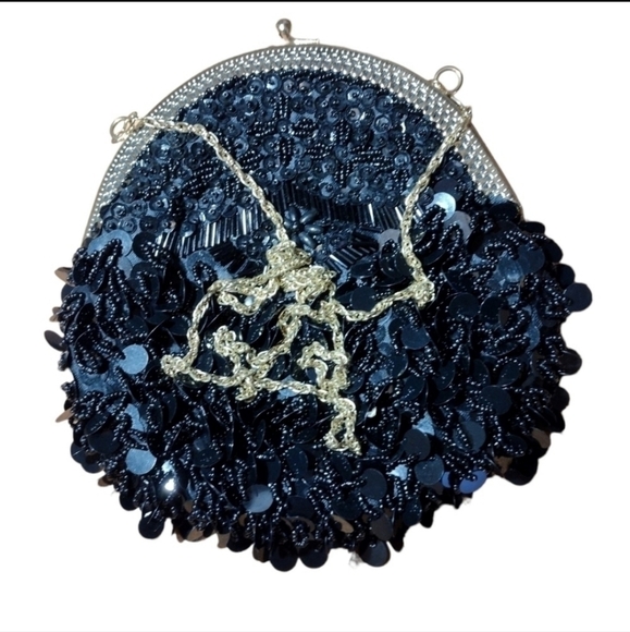 🟠 Vintage Beaded Cocktail Bag - Picture 2 of 15